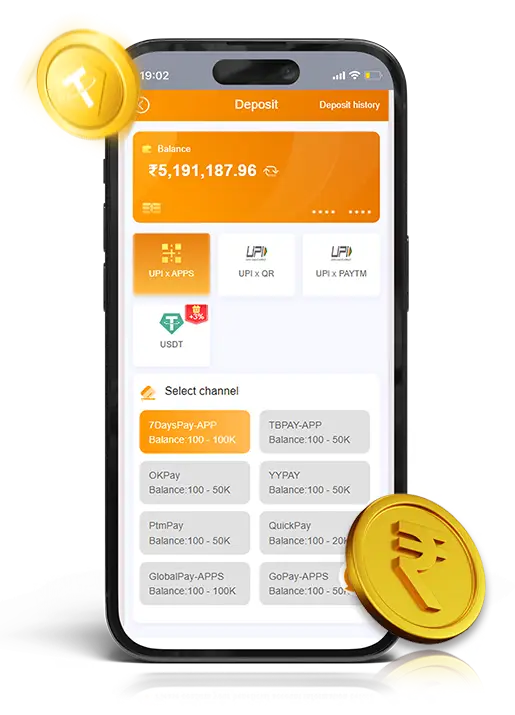 tc lottery Deposit for mobile icon